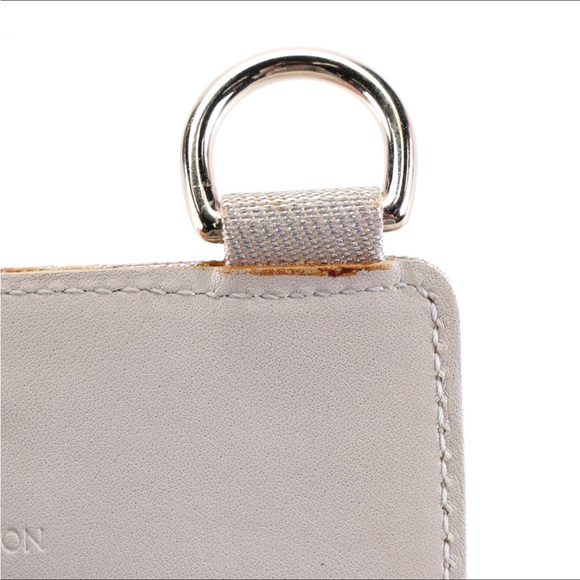 [Louis Vuitton] authentic Gold and Cream Key & Card‎ Holder - Picture 5 of 6